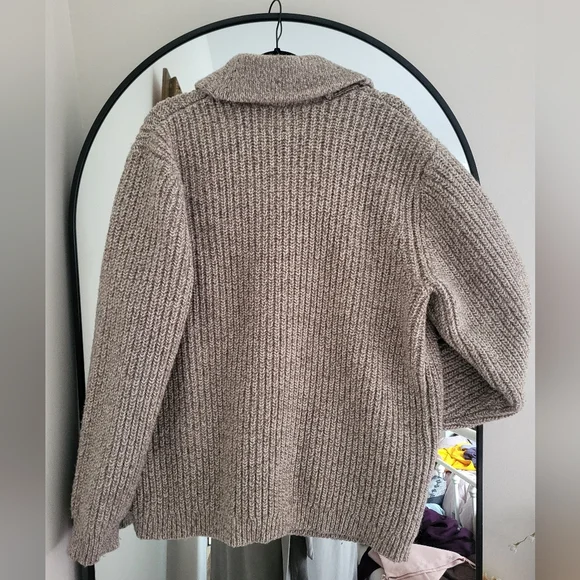 L.L. Bean's Classic Raggwool Cardigan Sweater - Picture 7 of 12